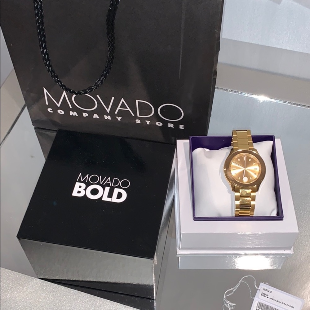 Movado gold watch - Picture 2 of 4